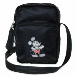 Disney Mickey Mouse Genuine Mousewear Crossbody Bag – Black