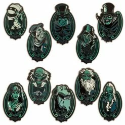 Disney The Haunted Mansion Ghost Portraits Mystery Pin Blind Pack – 2-Pc. – Limited Release