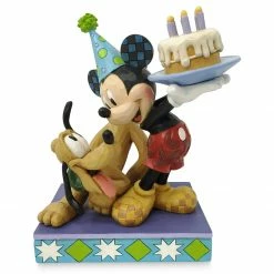 Disney Mickey Mouse And Pluto ''Happy Birthday, Pal!'' Figure By Jim Shore