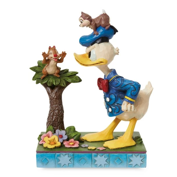 Disney Donald Duck With Chip 'n Dale Figure By Jim Shore 3 Disney Donald Duck With Chip 'n Dale Figure By Jim Shore