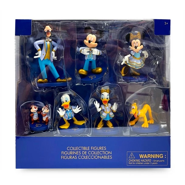 Mickey Mouse And Friends Collectible Figures Set – Walt Disney World 50th Anniversary 4 Mickey Mouse And Friends Collectible Figures Set – Walt Disney World 50th Anniversary - Image 2