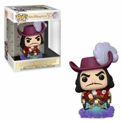 Disney Captain Hook At The Peter Pan's Flight Attraction Funko Pop! Rides Vinyl