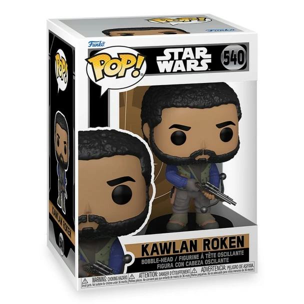 Disney Kawlan Roken Pop! Vinyl Bobble-Head By Funko – Star Wars: Obi-Wan Kenobi 5 Disney Kawlan Roken Pop! Vinyl Bobble-Head By Funko – Star Wars: Obi-Wan Kenobi - Image 3
