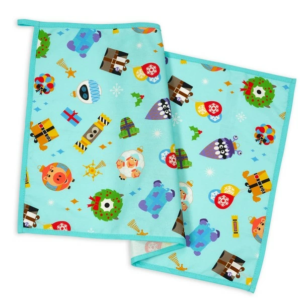 Disney Pixar Holiday Oven Mitt And Towel Set 3 Disney Pixar Holiday Oven Mitt And Towel Set - Image 2