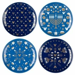 Disney Mickey Mouse Hanukkah Salad Plate Set