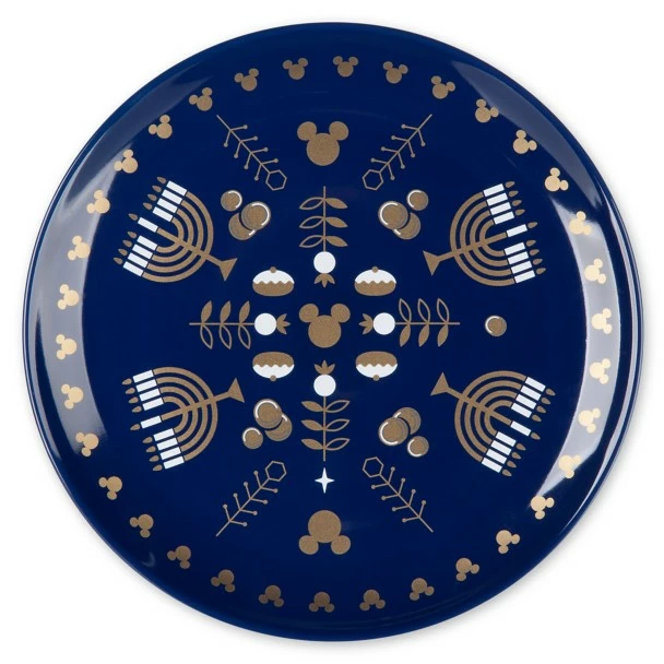 Disney Mickey Mouse Hanukkah Salad Plate Set 10 Disney Mickey Mouse Hanukkah Salad Plate Set - Image 8