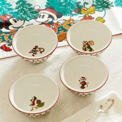 Disney Mickey Mouse And Friends Christmas Bowl Set -BOYS Sales unnamed file 1309
