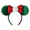 Disney Minnie Mouse Christmas Ear Headband With Pom And Sequin Bow For Adults 2 Disney Minnie Mouse Christmas Ear Headband With Pom And Sequin Bow For Adults -BOYS Sales unnamed file 145
