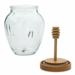 Disney Winnie The Pooh Glass Honey Jar -BOYS Sales unnamed file 1489