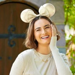 Disney Minnie Mouse Ear Headband For Adults – Almond Pearl 6 Disney Minnie Mouse Ear Headband For Adults – Almond Pearl -BOYS Sales unnamed file 152