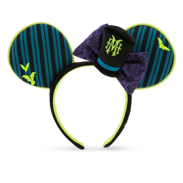 Disney The Haunted Mansion Glow-in-the-Dark Ear Headband For Adults 3 Disney The Haunted Mansion Glow-in-the-Dark Ear Headband For Adults