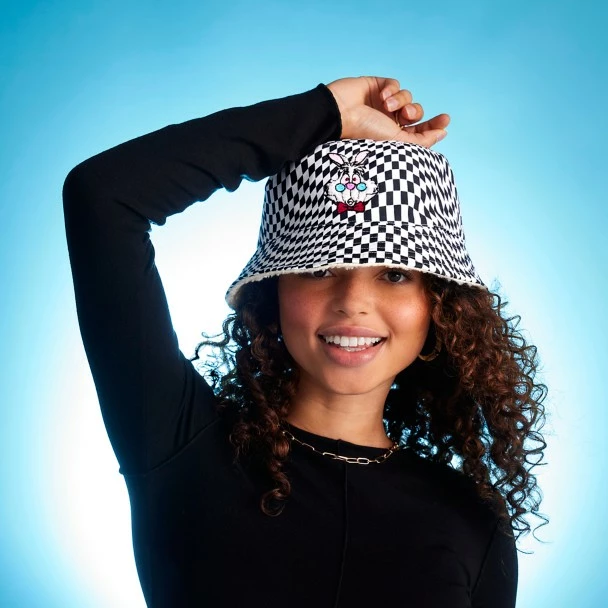 Disney White Rabbit Bucket Hat For Adults – Alice In Wonderland 4 Disney White Rabbit Bucket Hat For Adults – Alice In Wonderland - Image 2