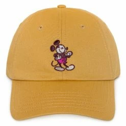 Disney Mickey Mouse Genuine Mousewear Baseball Cap For Adults – Gold