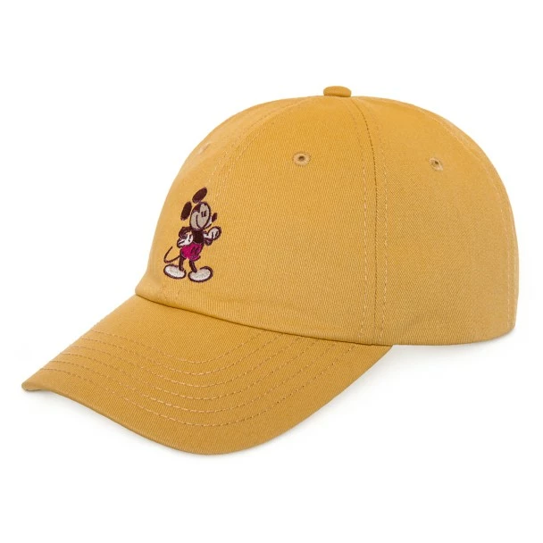 Disney Mickey Mouse Genuine Mousewear Baseball Cap For Adults – Gold 4 Disney Mickey Mouse Genuine Mousewear Baseball Cap For Adults – Gold - Image 2