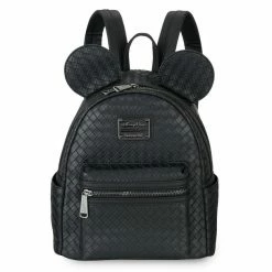 Disney Mickey Mouse Woven Loungefly Mini Backpack