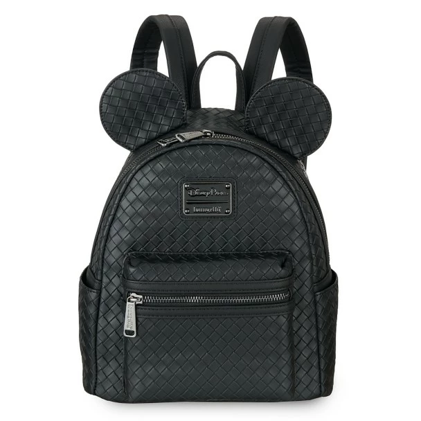 Disney Mickey Mouse Woven Loungefly Mini Backpack 3 Disney Mickey Mouse Woven Loungefly Mini Backpack