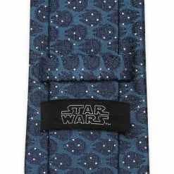 Disney Millennium Falcon Dot Blue Silk Tie For Adults – Star Wars -BOYS Sales unnamed file 393
