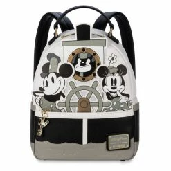 Disney Steamboat Willie Loungefly Mini Backpack