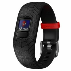 Disney Spider-Man Garmin Vívofit Jr. 2 Activity Tracker For Kids With Adjustable Band – Black