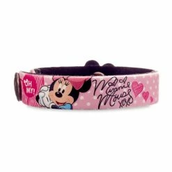 Disney Minnie Mouse Signature Leather Bracelet – Personalizable