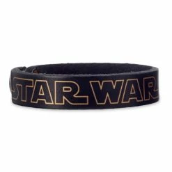 Disney Star Wars Logo Leather Bracelet – Personalizable