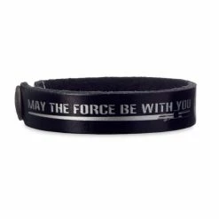 Disney Star Wars Force Leather Bracelet – Personalizable