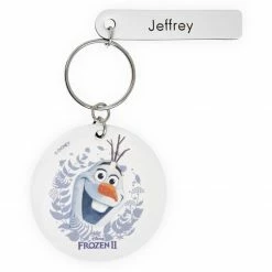 Disney Olaf Keychain By Leather Treaty – Frozen 2 – Personalized