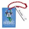 Disney Santa Mickey Mouse ''The Holidays Are Pure Magic'' Leather Luggage Tag – Personalizable -BOYS Sales unnamed file 809