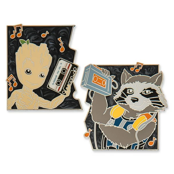 Rocket And Groot – Guardians Of The Galaxy – Pin Pals – Disney One Family Pin Celebration 2022 – Limited Edition 3 Rocket And Groot – Guardians Of The Galaxy – Pin Pals – Disney One Family Pin Celebration 2022 – Limited Edition